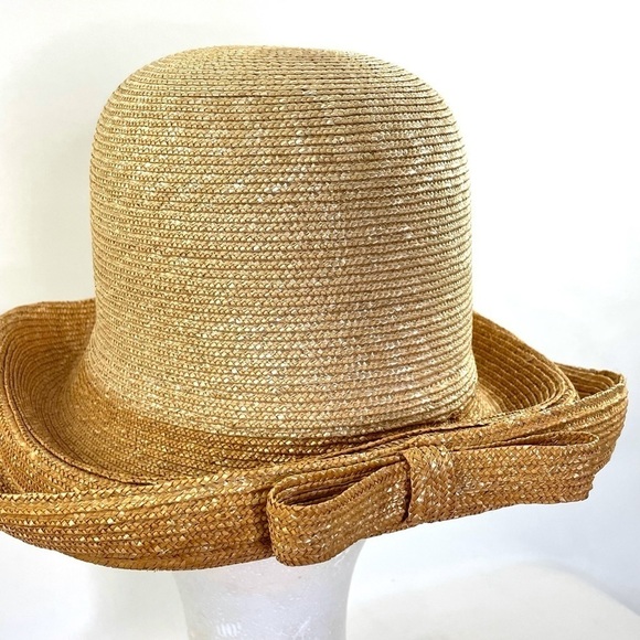 Gabriela Ligenza Women\'s 100% Straw Designer Summer Hat Made in Italy